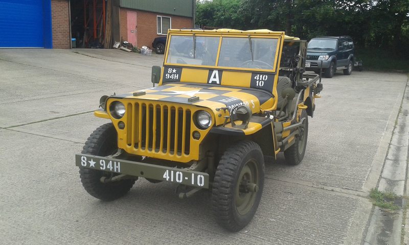 1943 WILLYS MB “FOLLOW ME “JEEP SOLD