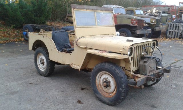 August 43 Ford GPW Jeep SOLD
